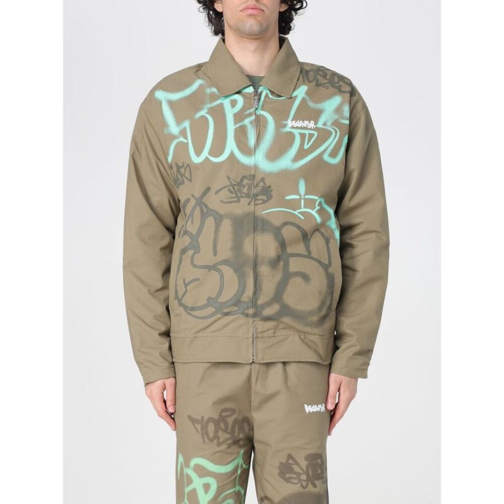 Disclaimer Jacket Men Green